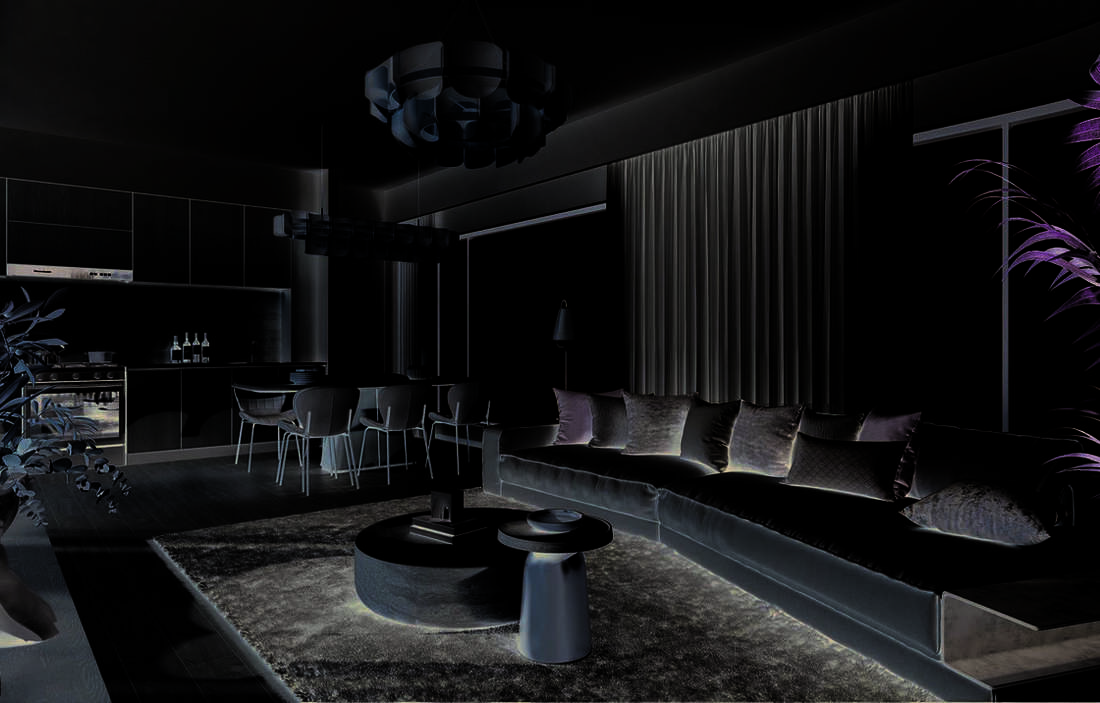 Golden Apple Residence living room