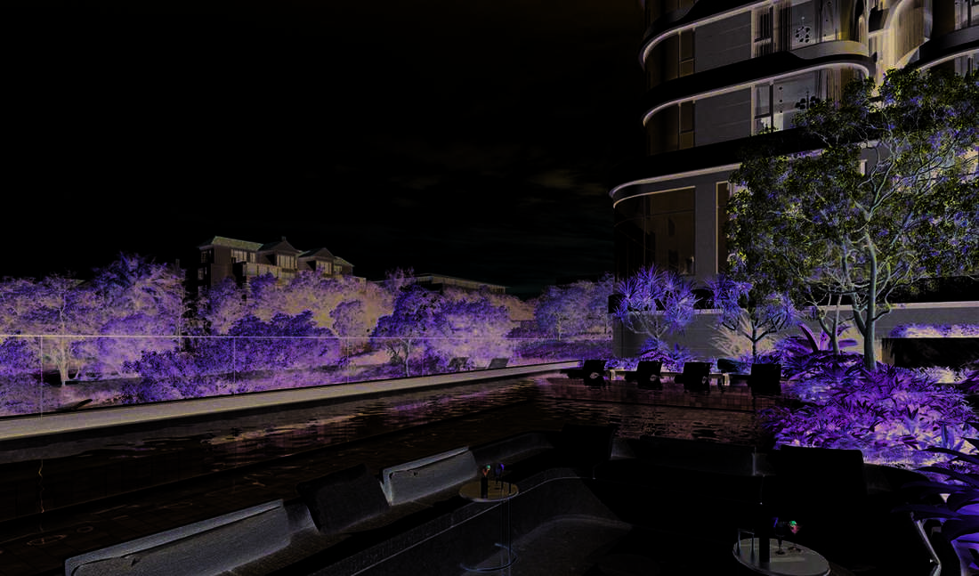 Golden Apple Residence landscaped sky garden